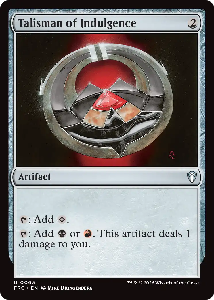 Talisman of Indulgence [FRC-63]