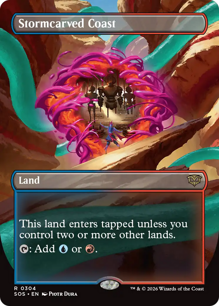 Stormcarved Coast - Borderless - Full Art [SOS-304]