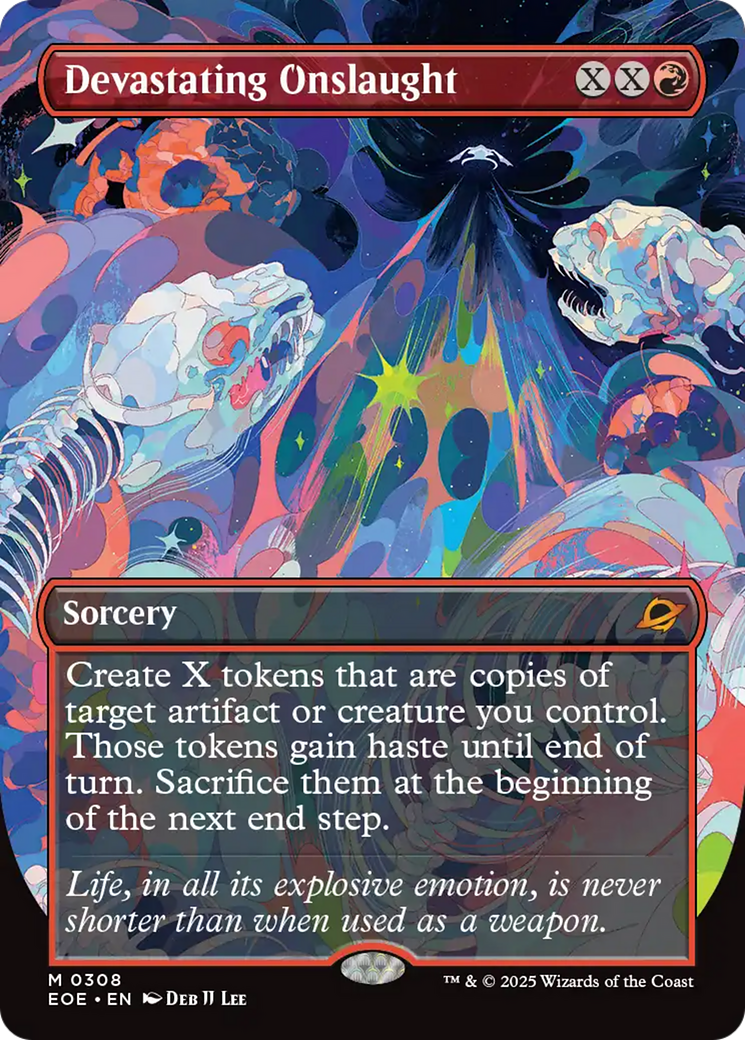 Devastating Onslaught - Borderless - Full Art [EOE-308]
