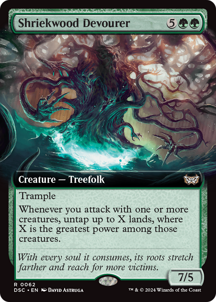 Shriekwood Devourer - Extended Art [DSC-62]