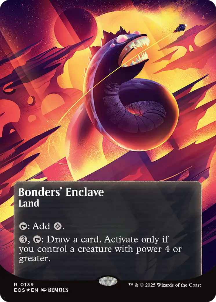 Bonders' Enclave - Borderless - Galaxy Foil - Full Art [EOS-139]