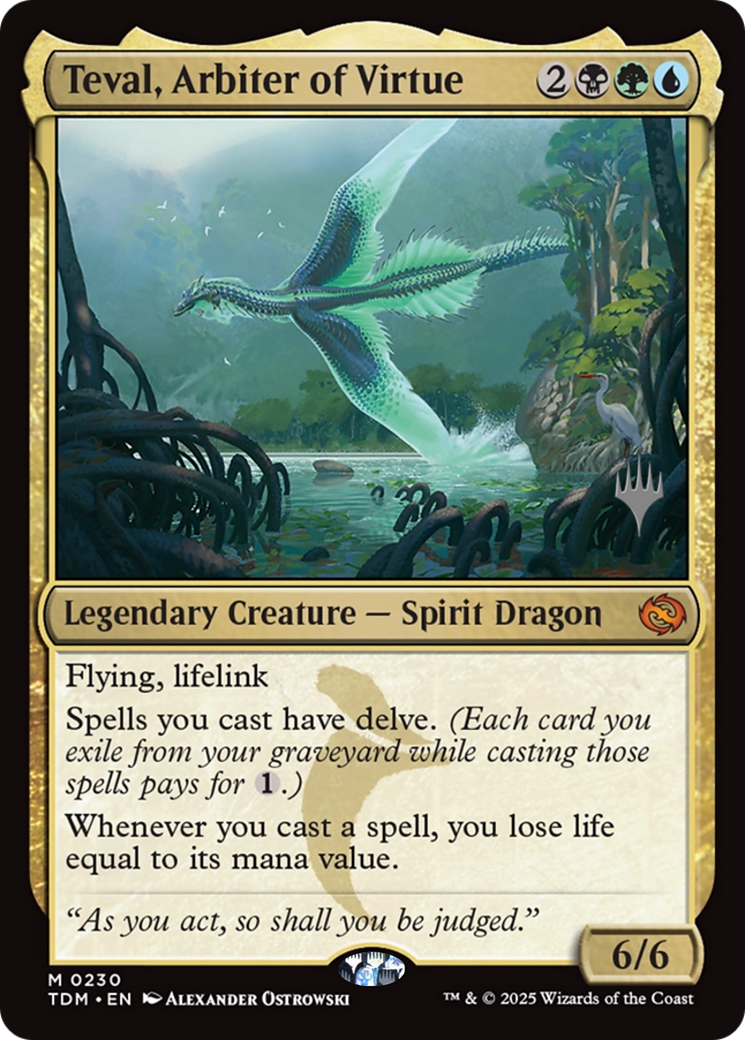 Teval, Arbiter of Virtue - Promo Pack [PTDM-230p]