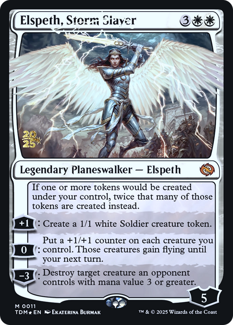 Elspeth, Storm Slayer - Prerelease Promo [PTDM-11s]