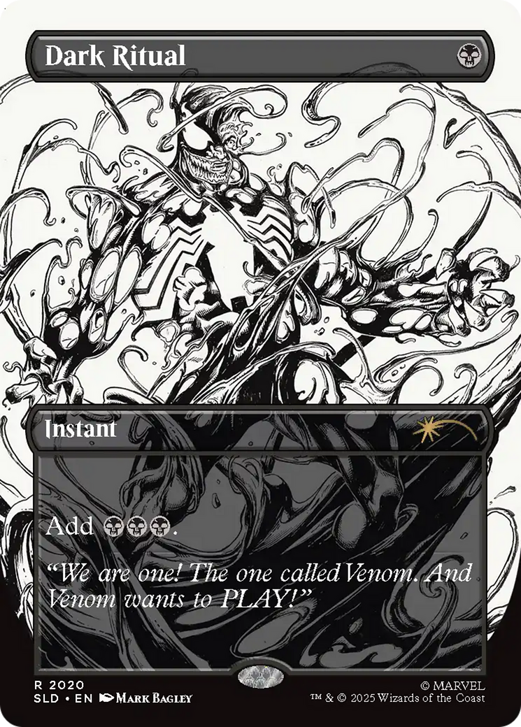 Dark Ritual - Borderless - Full Art [SLD-2020]