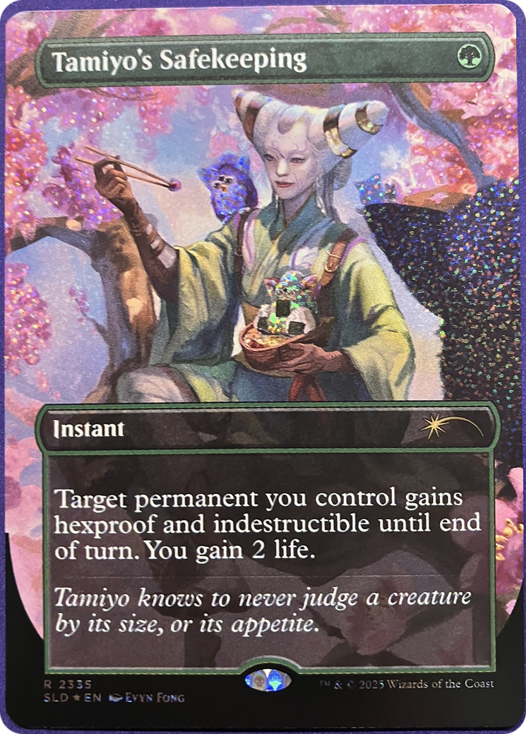 Tamiyo's Safekeeping - Borderless - Full Art [SLD-2335]