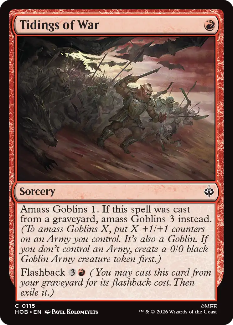 Tidings of War [HOB-115]