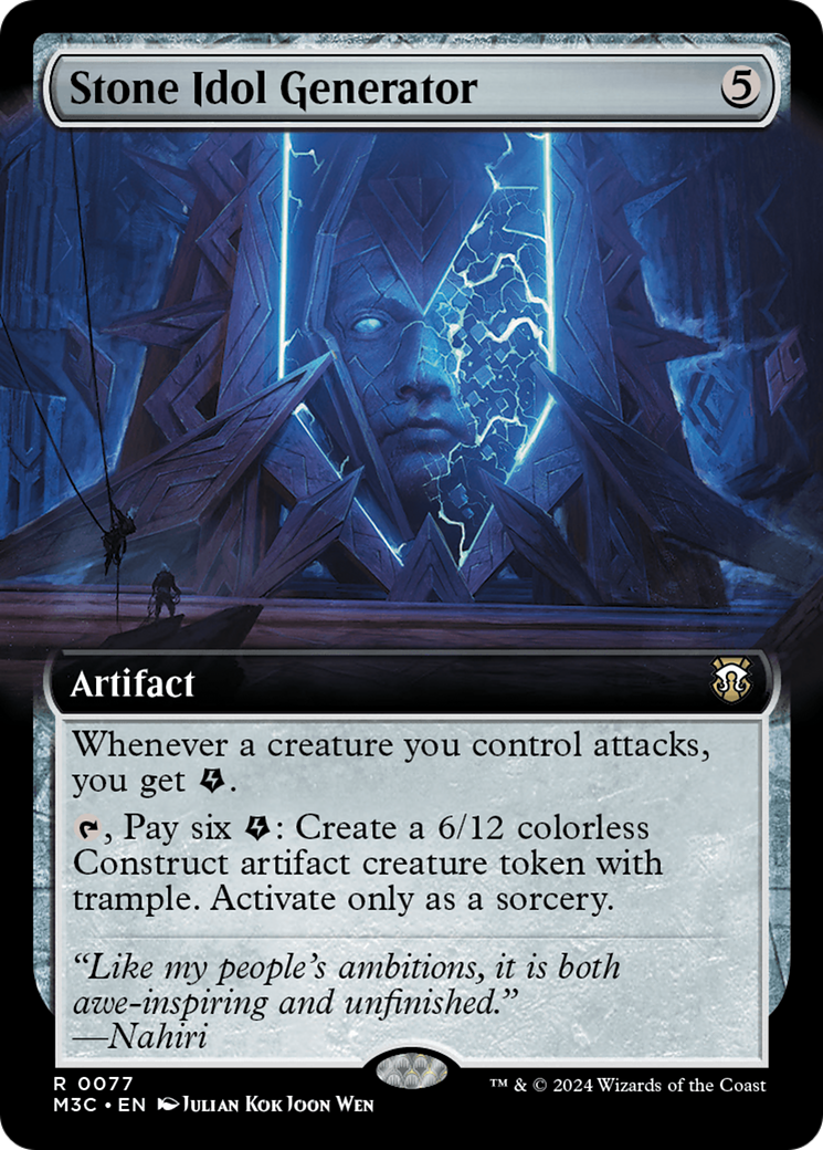 Stone Idol Generator - Extended Art [M3C-77]