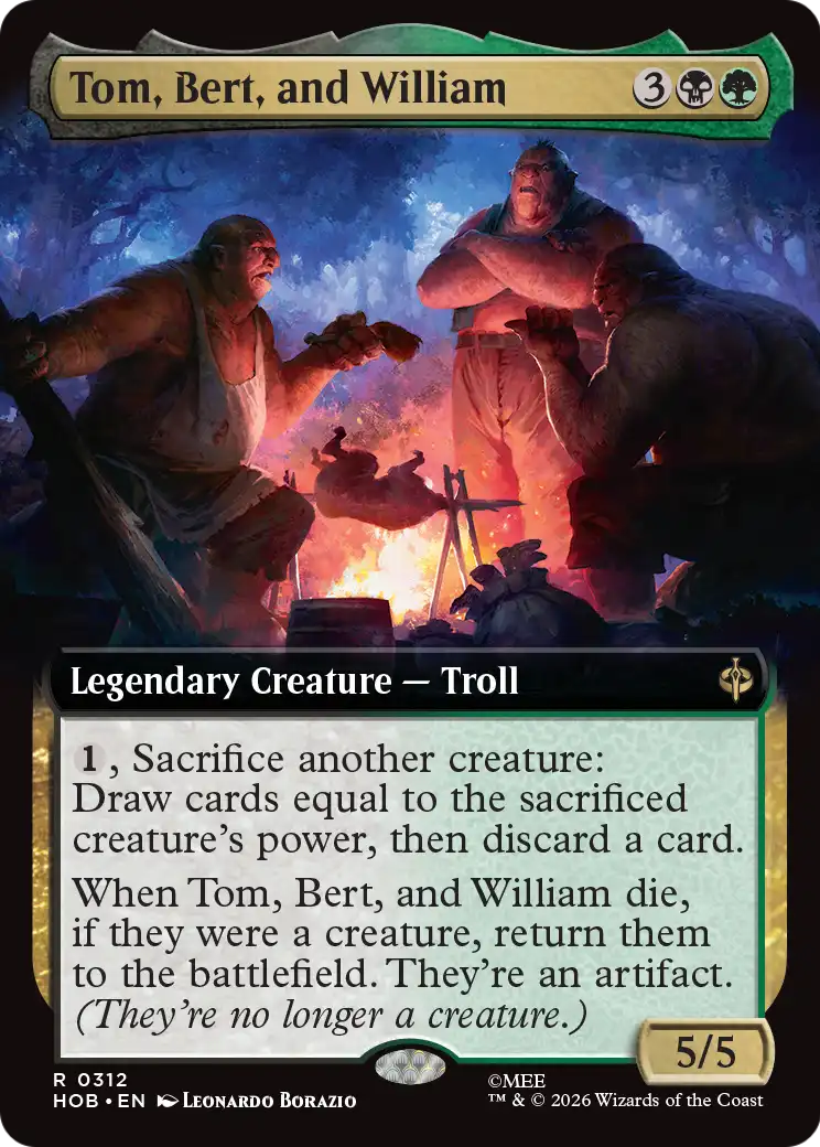 Tom, Bert, and William - Extended Art [HOB-312]