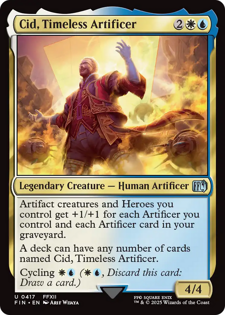 Cid, Timeless Artificer [FIN-417]