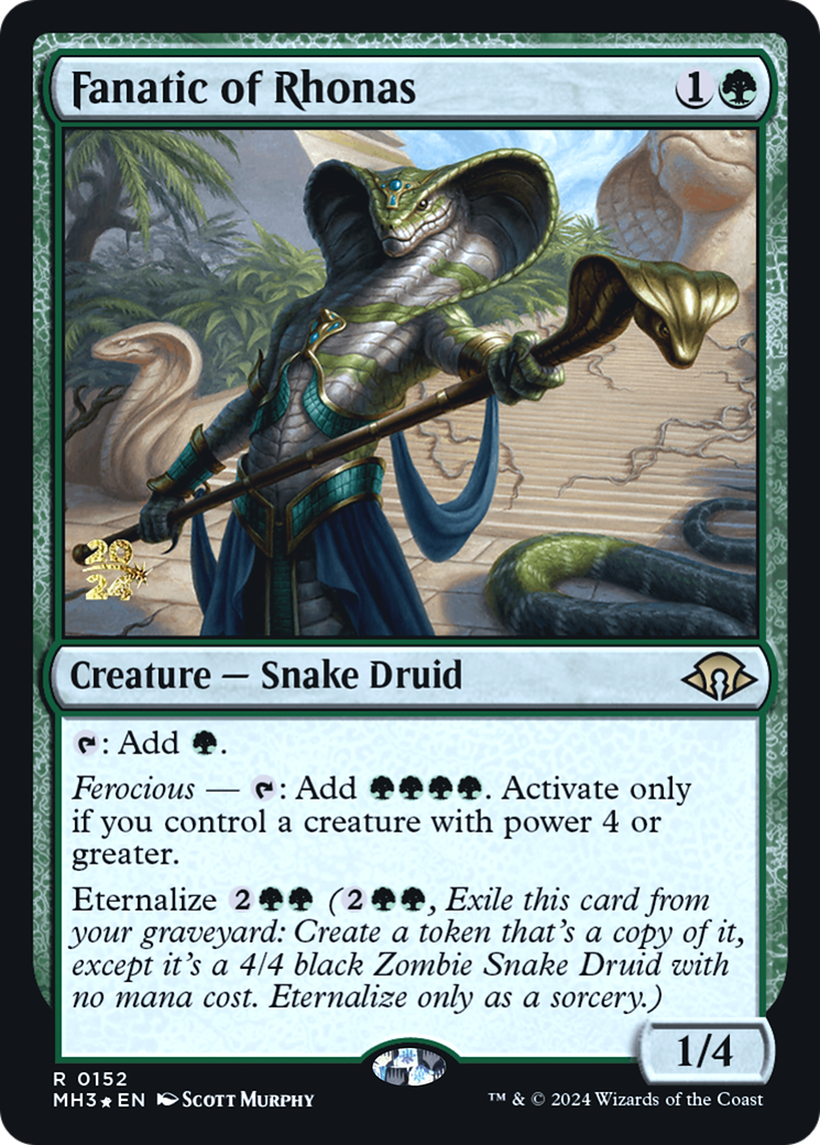 Fanatic of Rhonas - Prerelease Promo [PMH3-152s]