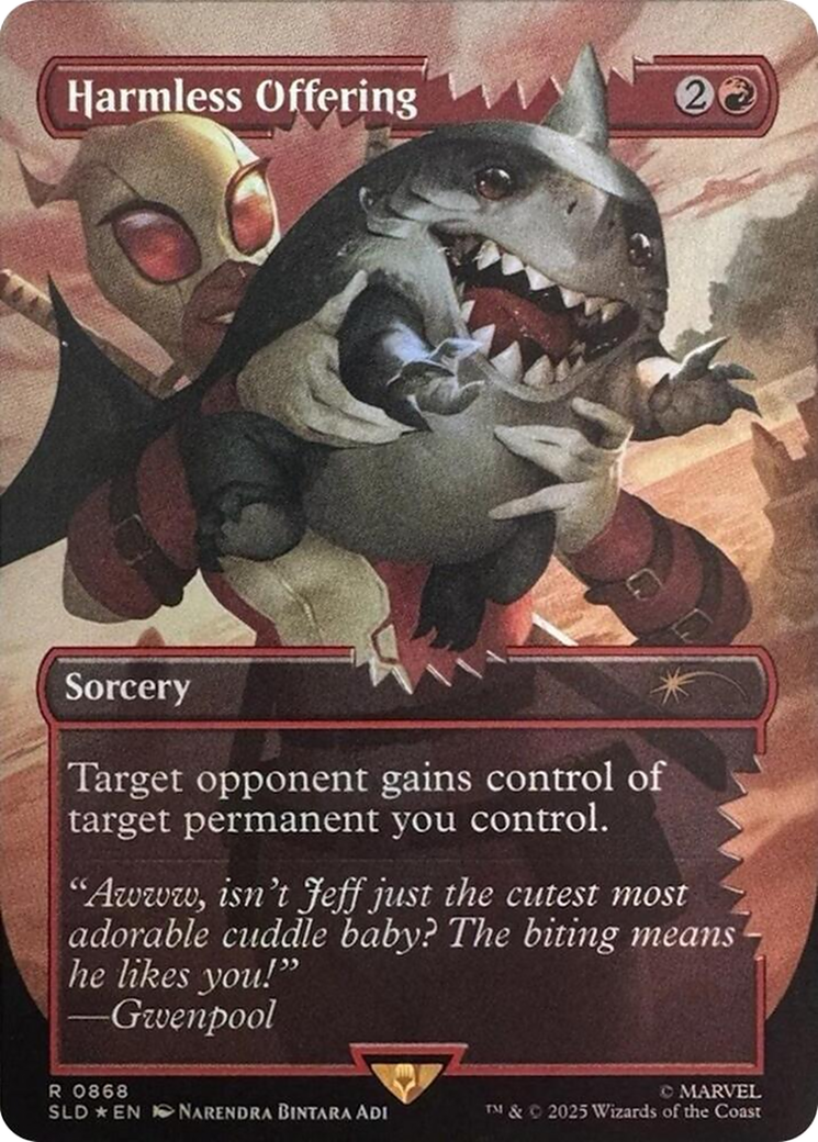 Harmless Offering - Borderless - Full Art [SLD-868]
