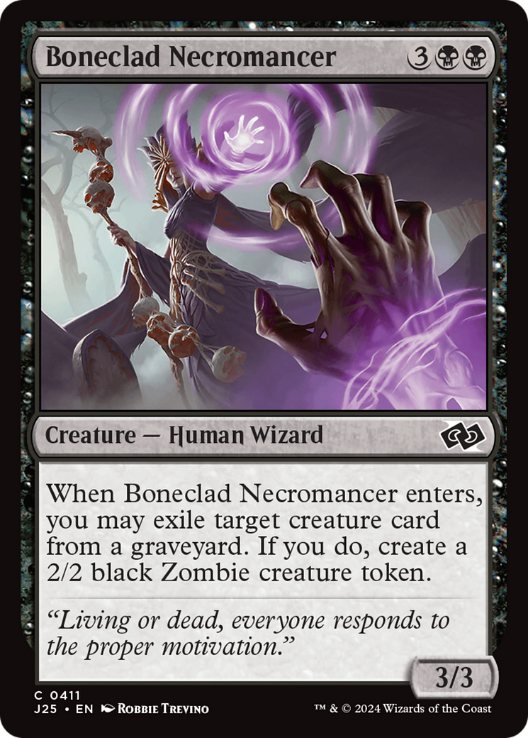 Boneclad Necromancer [J25-411]