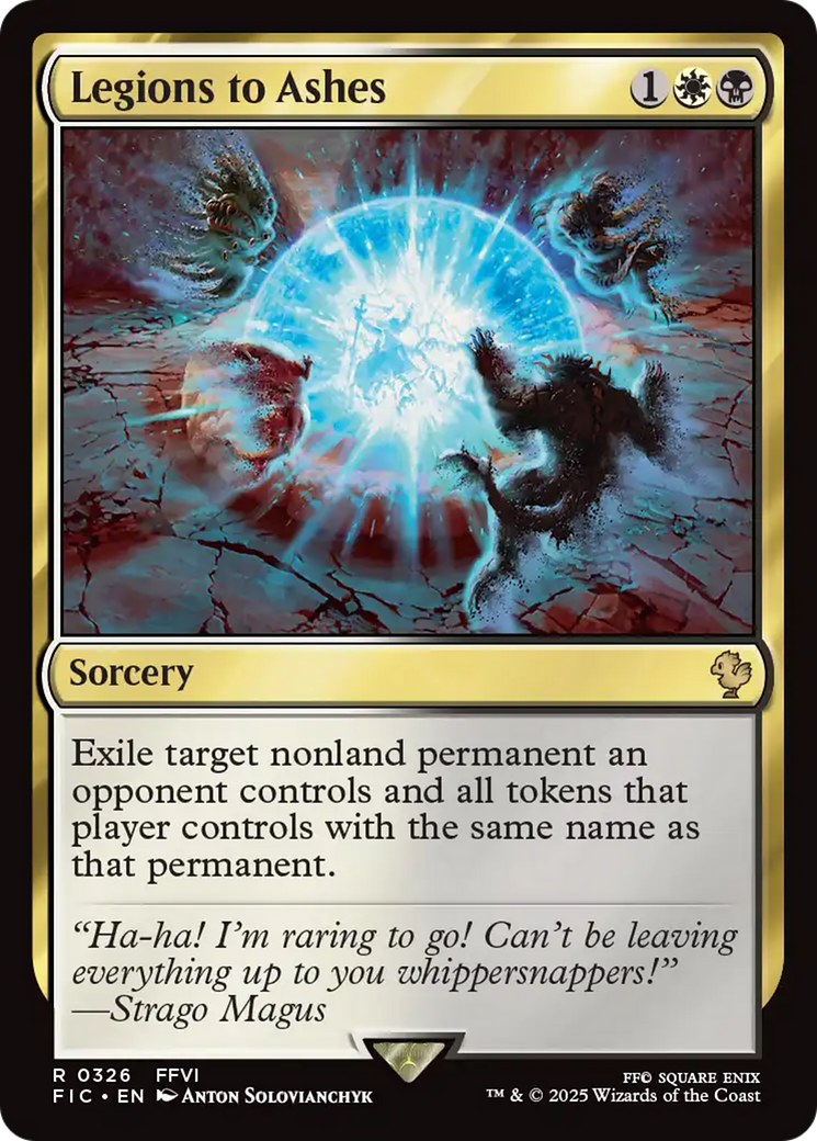 Legions to Ashes [FIC-326]