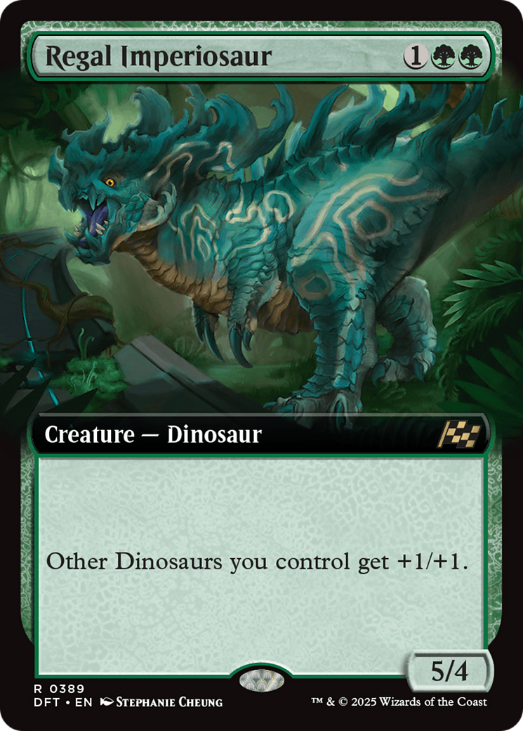 Regal Imperiosaur - Extended Art [DFT-389]