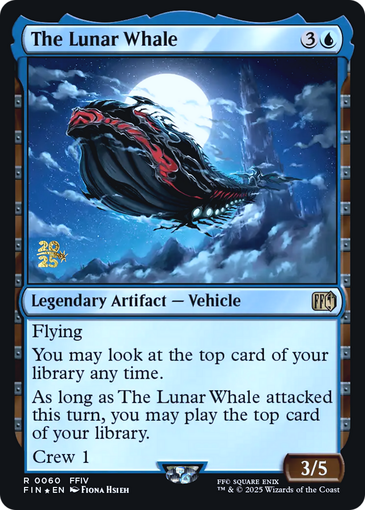 The Lunar Whale - Prerelease Promo [PFIN-60s]