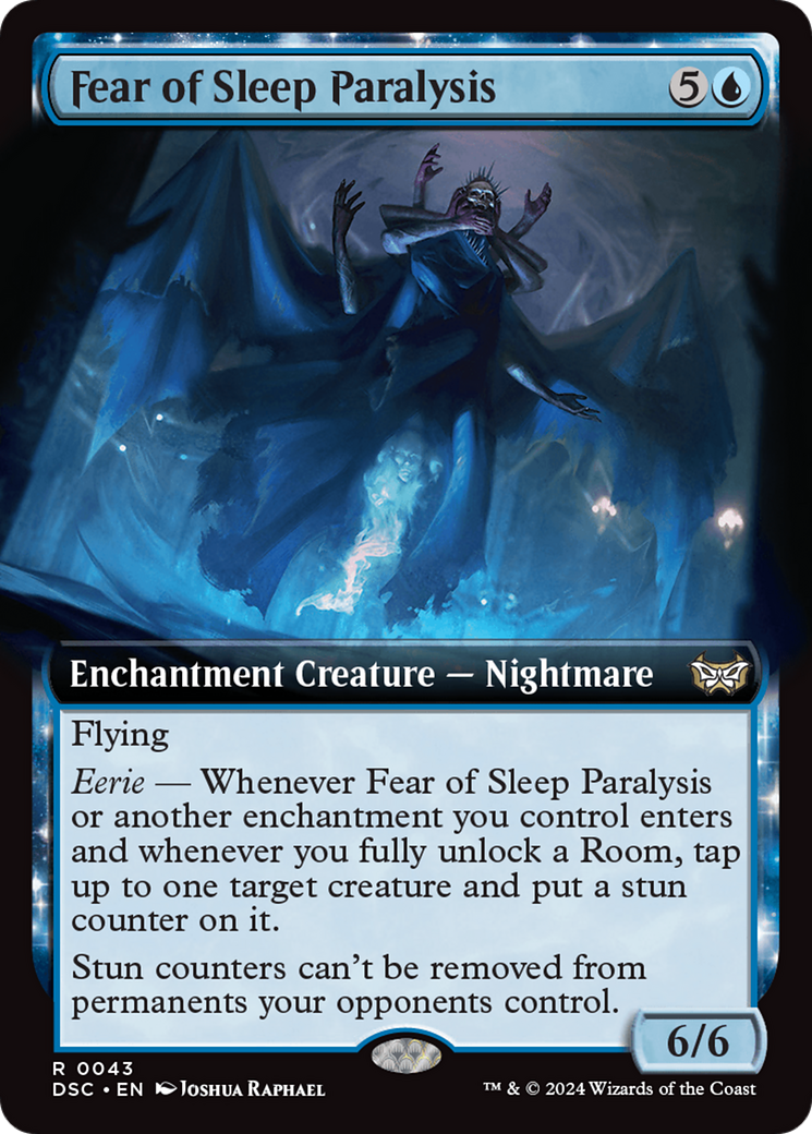 Fear of Sleep Paralysis - Extended Art [DSC-43]