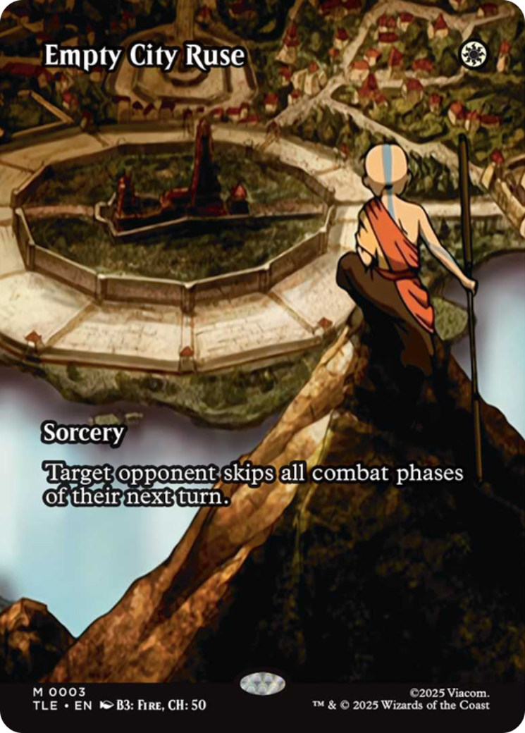Empty City Ruse - Borderless - Full Art [TLE-3]