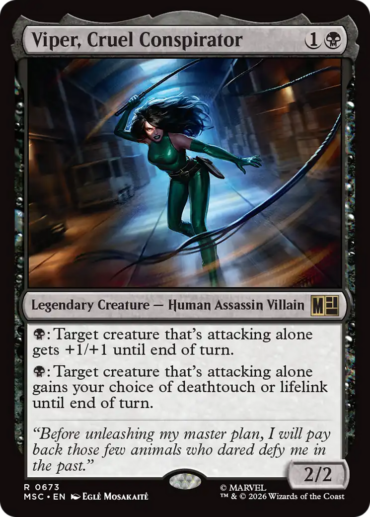 Viper, Cruel Conspirator [MSC-673]