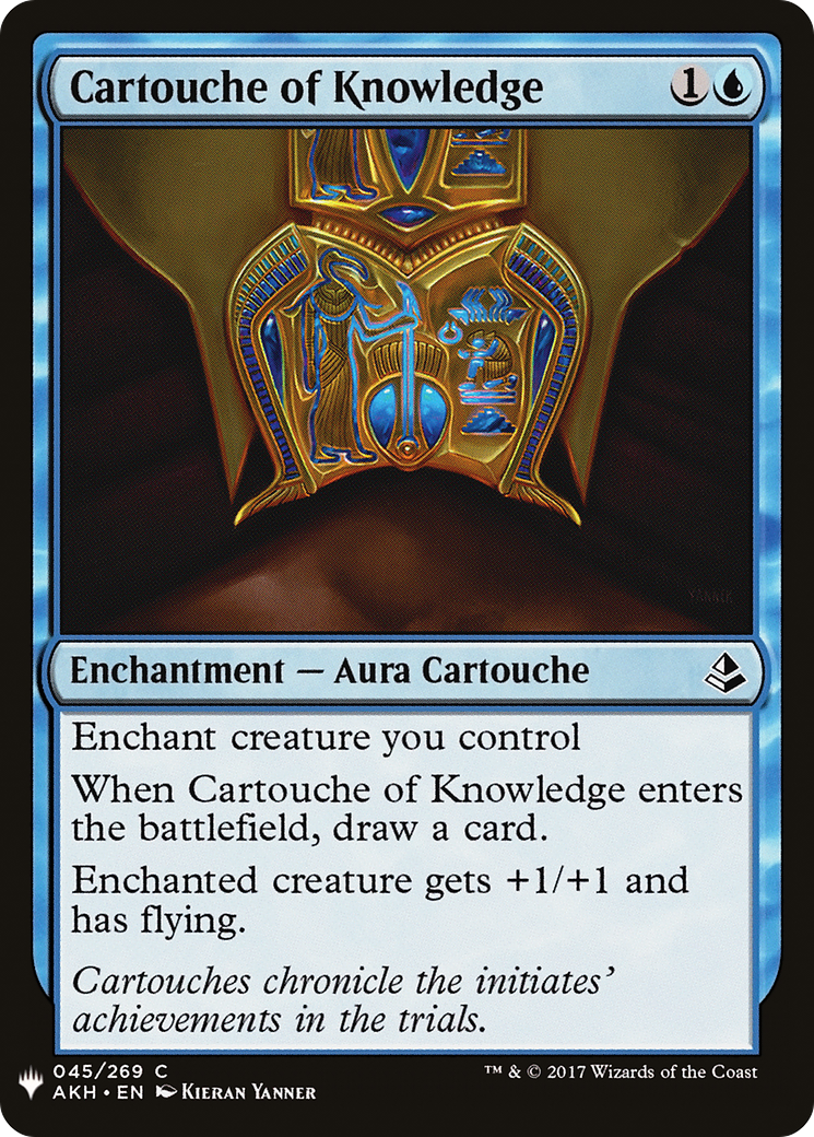 Cartouche of Knowledge [PLST-AKH-45]