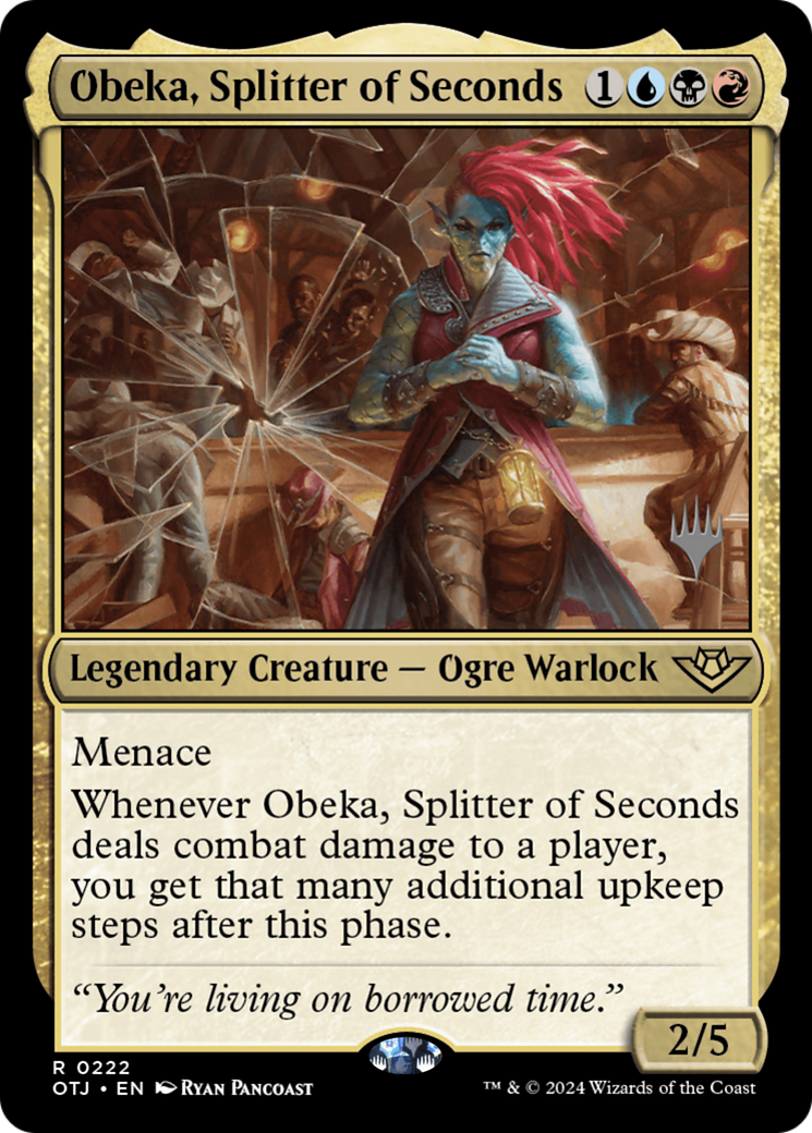 Obeka, Splitter of Seconds - Promo Pack [POTJ-222p]