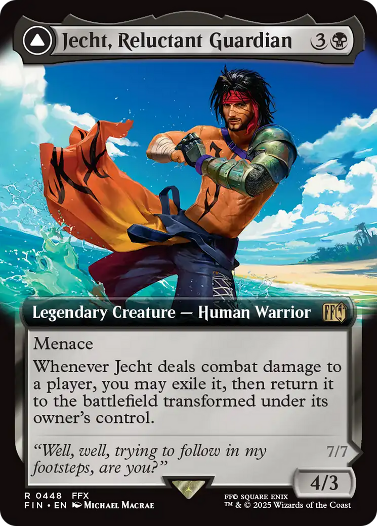 Jecht, Reluctant Guardian // Braska's Final Aeon - Extended Art [FIN-448]