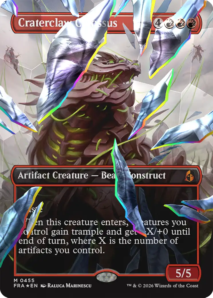 Craterclaw Colossus - Borderless [FRA-455]