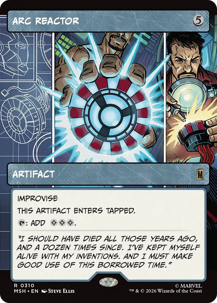 Arc Reactor - Borderless - Showcase [MSH-310]