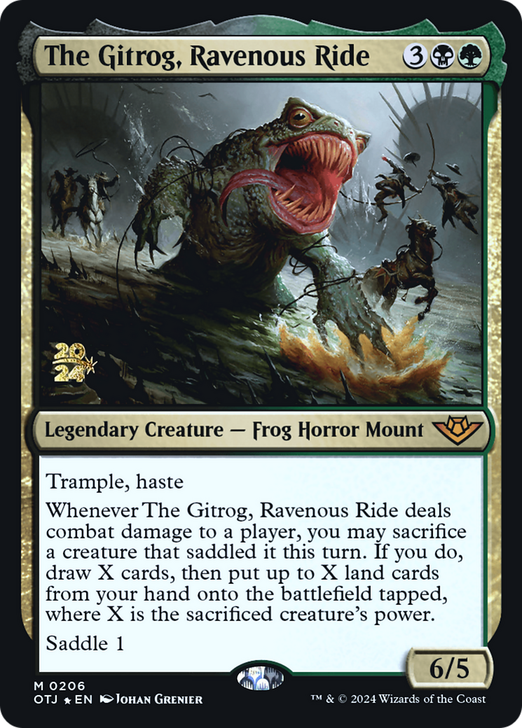 The Gitrog, Ravenous Ride - Prerelease Promo [POTJ-206s]