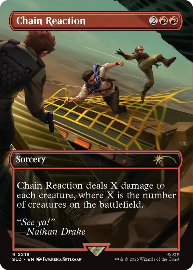 Chain Reaction - Borderless - Full Art [SLD-2219]