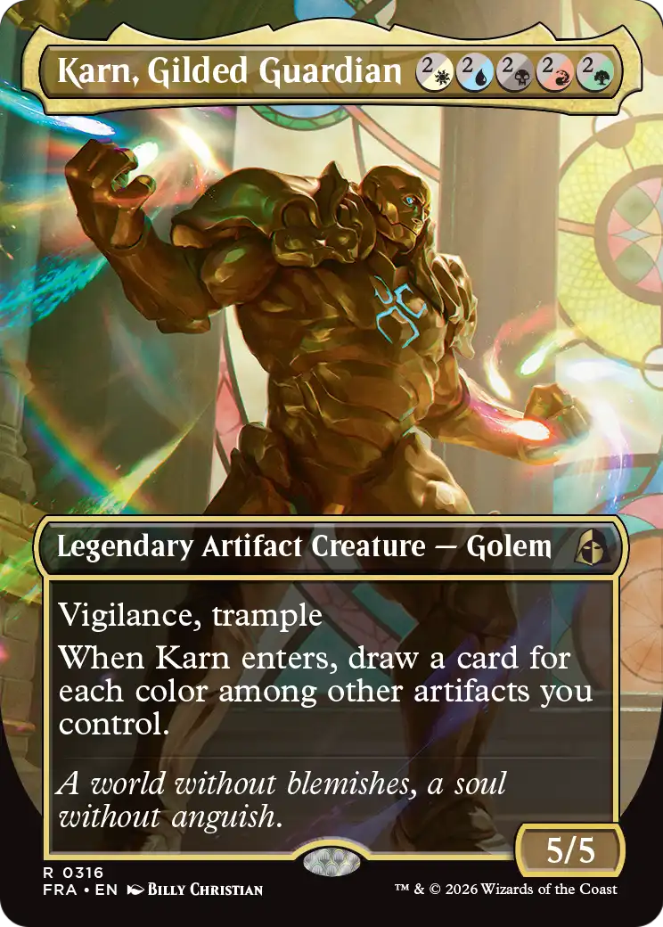 Karn, Gilded Guardian [FRA-316]