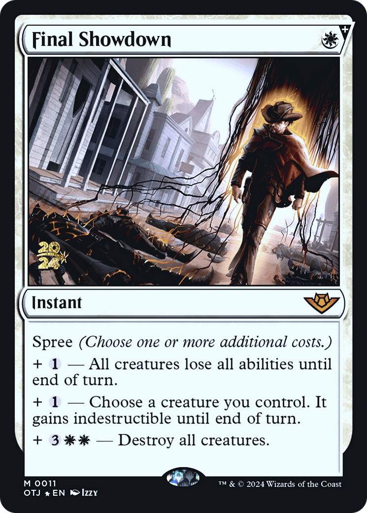 Final Showdown - Prerelease Promo [POTJ-11s]