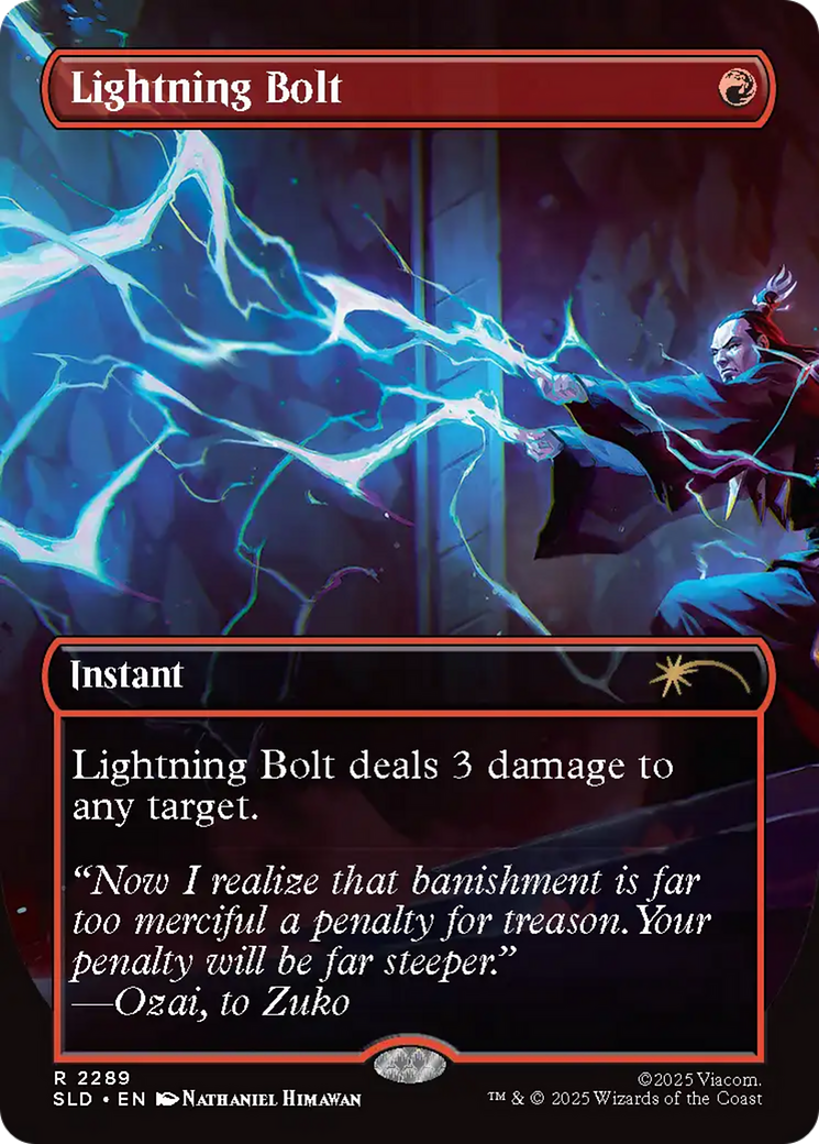 Lightning Bolt - Borderless - Full Art [SLD-2289]