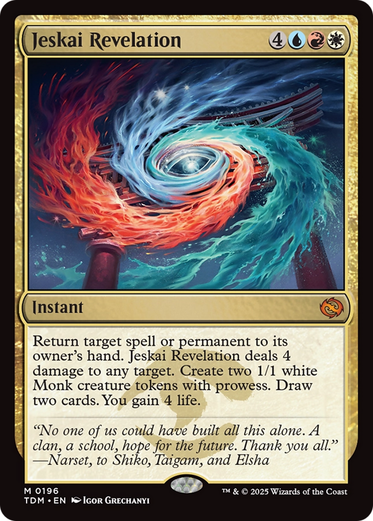 Jeskai Revelation [TDM-196]