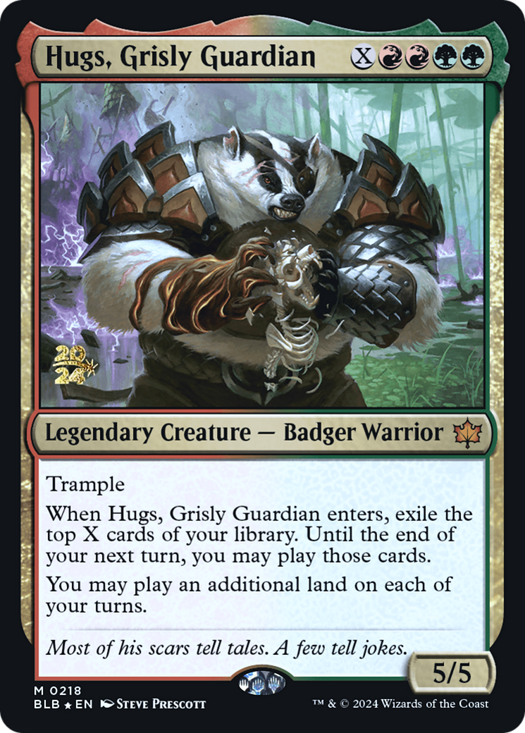 Hugs, Grisly Guardian - Prerelease Promo [PBLB-218s]