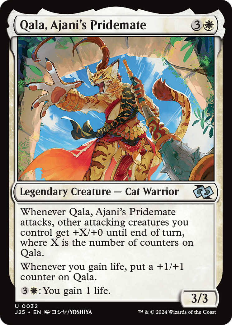 Qala, Ajani's Pridemate [J25-32]