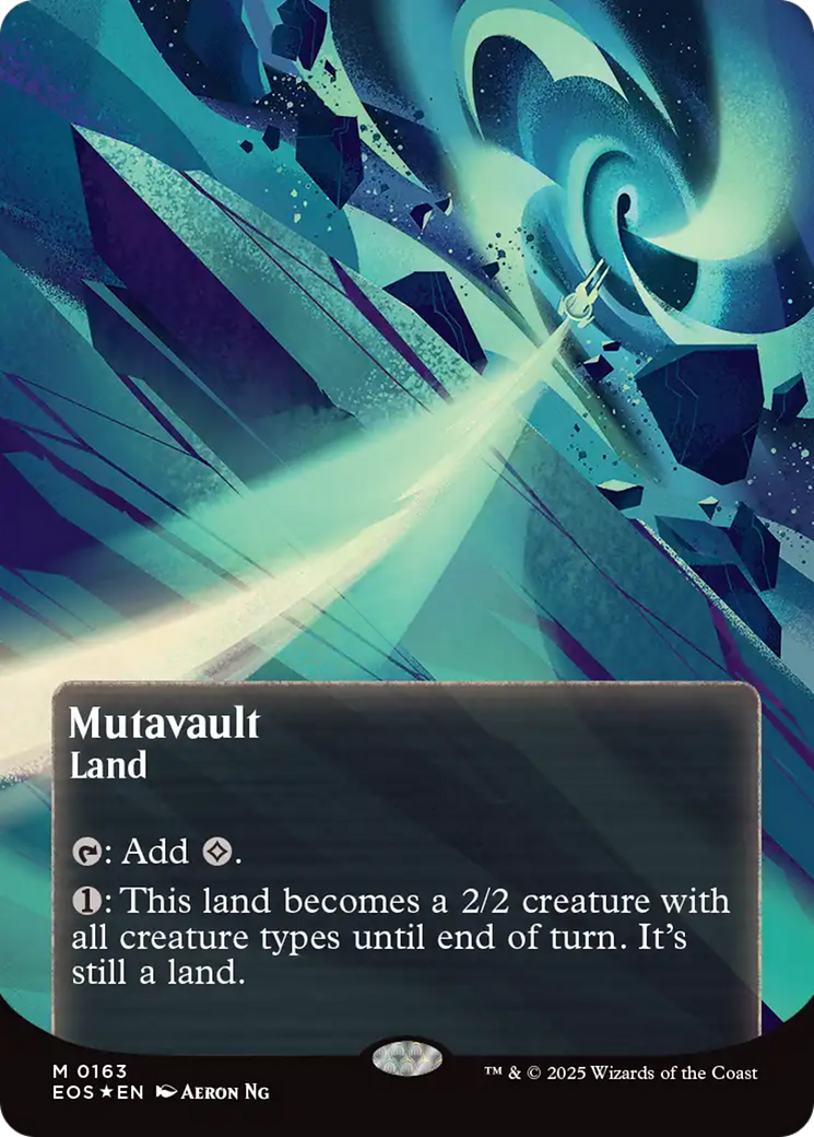 Mutavault - Borderless - Galaxy Foil - Full Art [EOS-163]