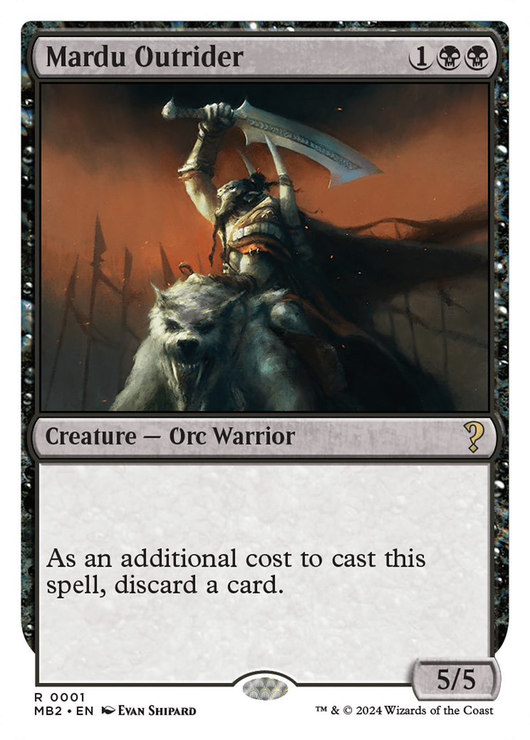 Mardu Outrider [MB2-1]