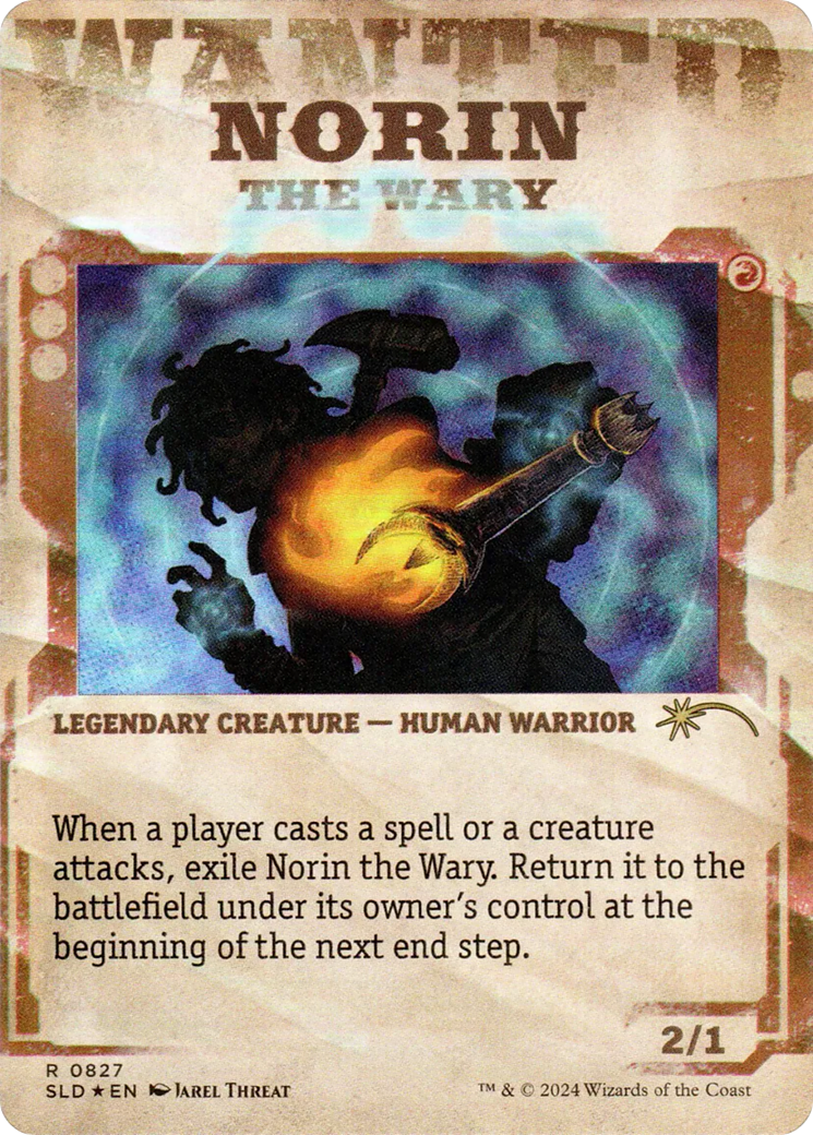 Norin the Wary // Norin the Wary - Borderless [SLD-827]
