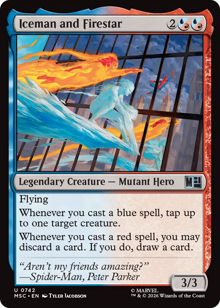 Iceman and Firestar [MSC-742]