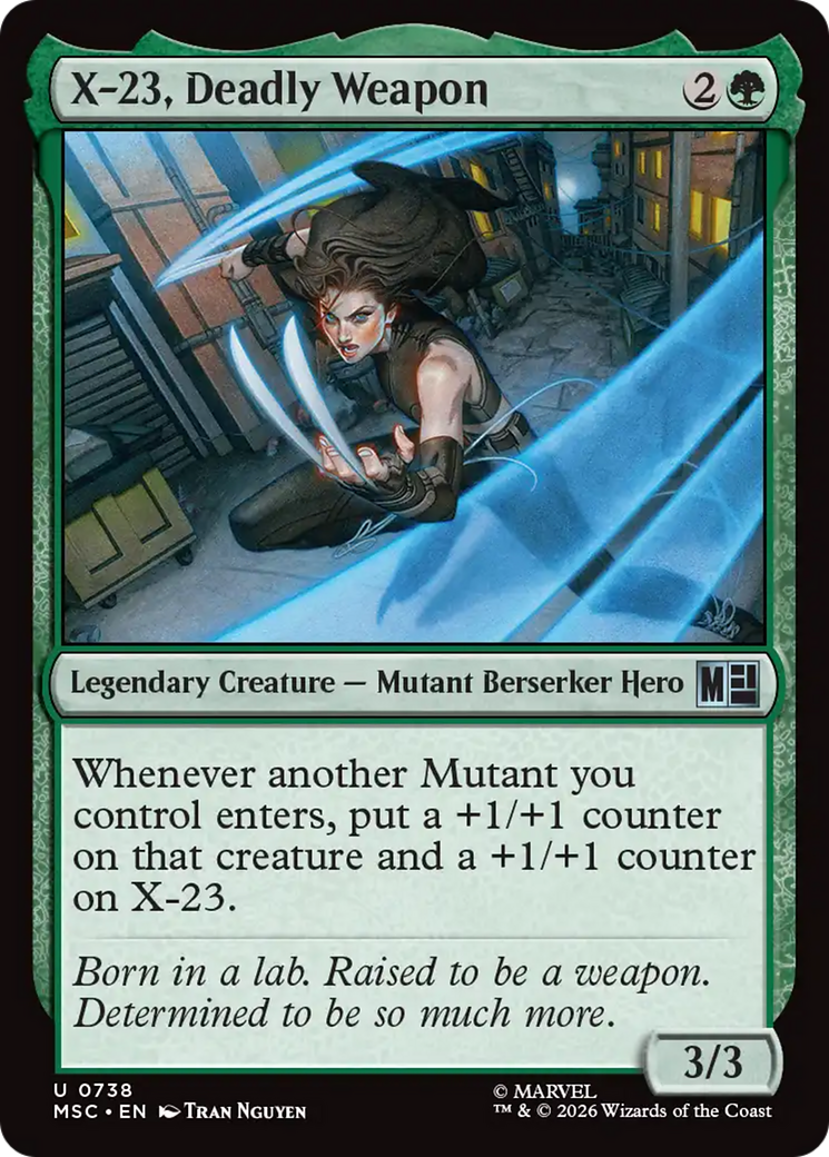 X-23, Deadly Weapon [MSC-738]