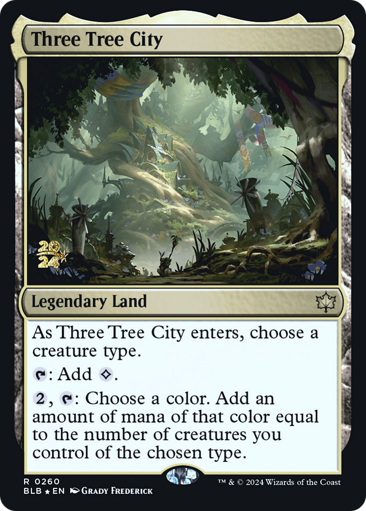 Three Tree City - Prerelease Promo [PBLB-260s]