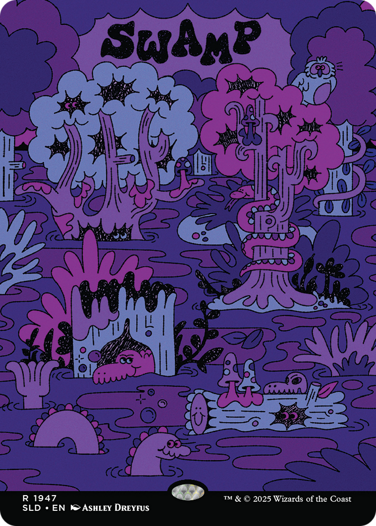 Swamp - Borderless - Full Art [SLD-1947]
