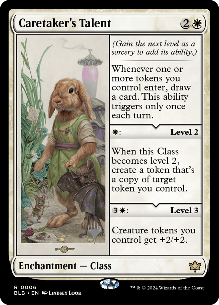 Caretaker's Talent - Promo Pack [PBLB-6p]