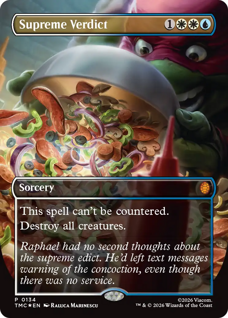 Supreme Verdict - Borderless - Full Art [TMC-134]