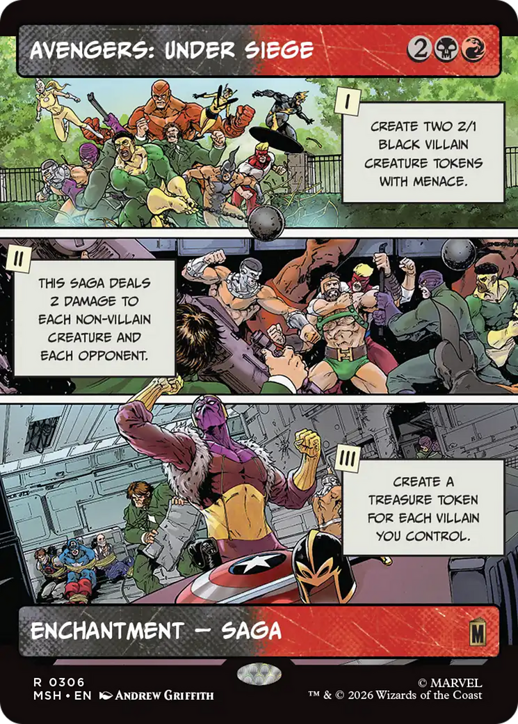 Avengers: Under Siege - Borderless - Showcase [MSH-306]