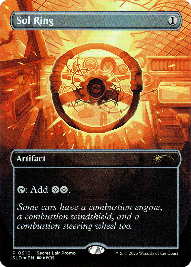Sol Ring - Borderless - Full Art - Promo [SLD-910]