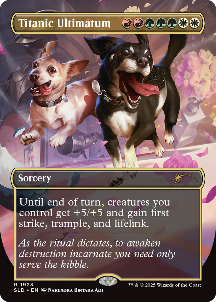 Titanic Ultimatum - Borderless - Full Art [SLD-1923]