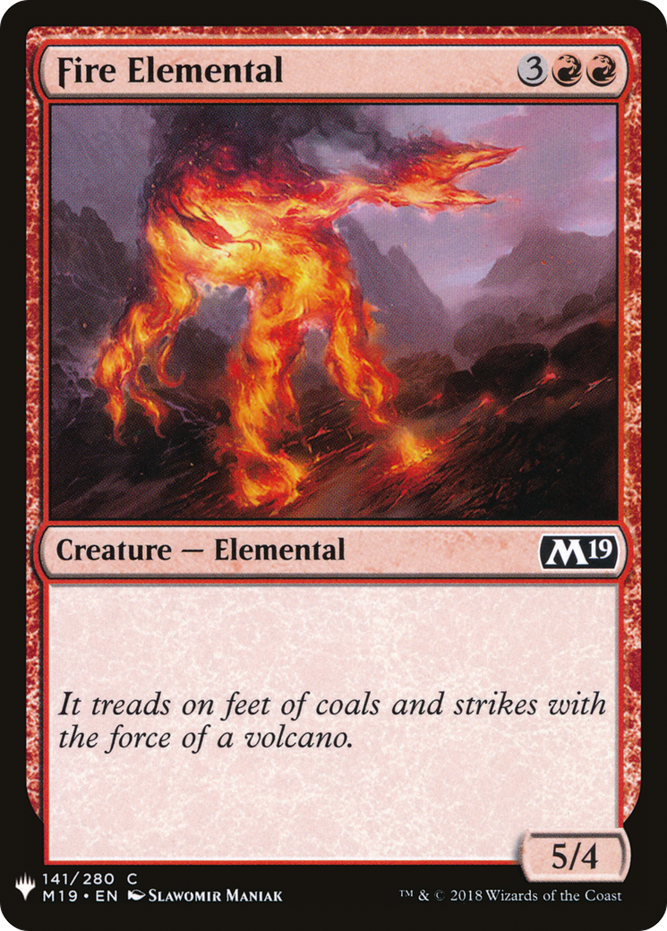 Fire Elemental [PLST-M19-141]