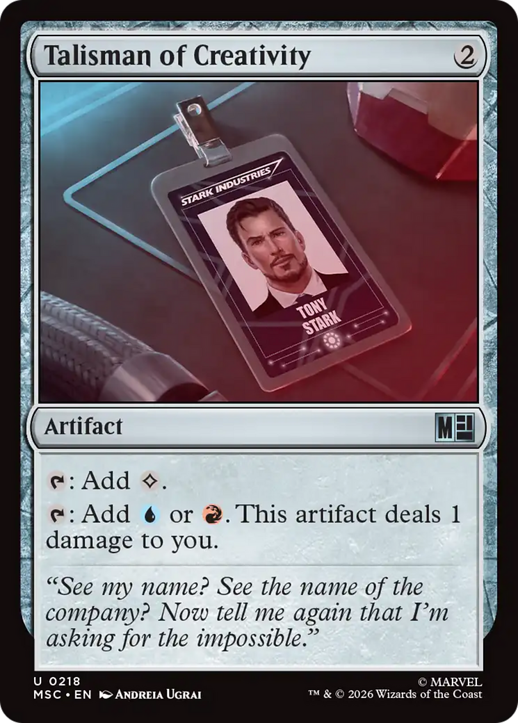 Talisman of Creativity [MSC-218]