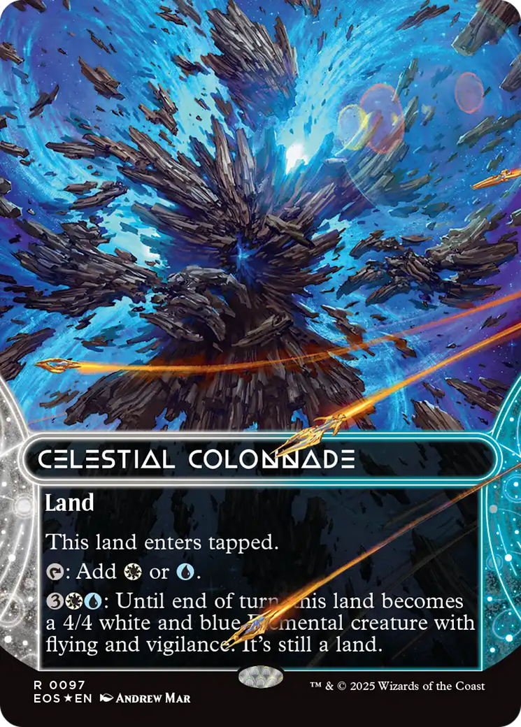 Celestial Colonnade - Borderless - Galaxy Foil - Full Art [EOS-97]